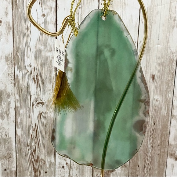 Dillard’s TRIMSETTER 2-pack Faux Agate Slice Large Christmas Ornament - Picture 6 of 10